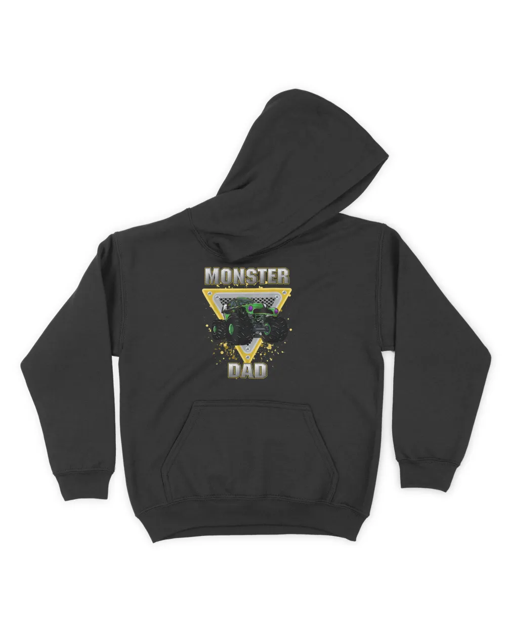 Monster Truck Dad T-Shirt Kids Pullover Hoodie black xs