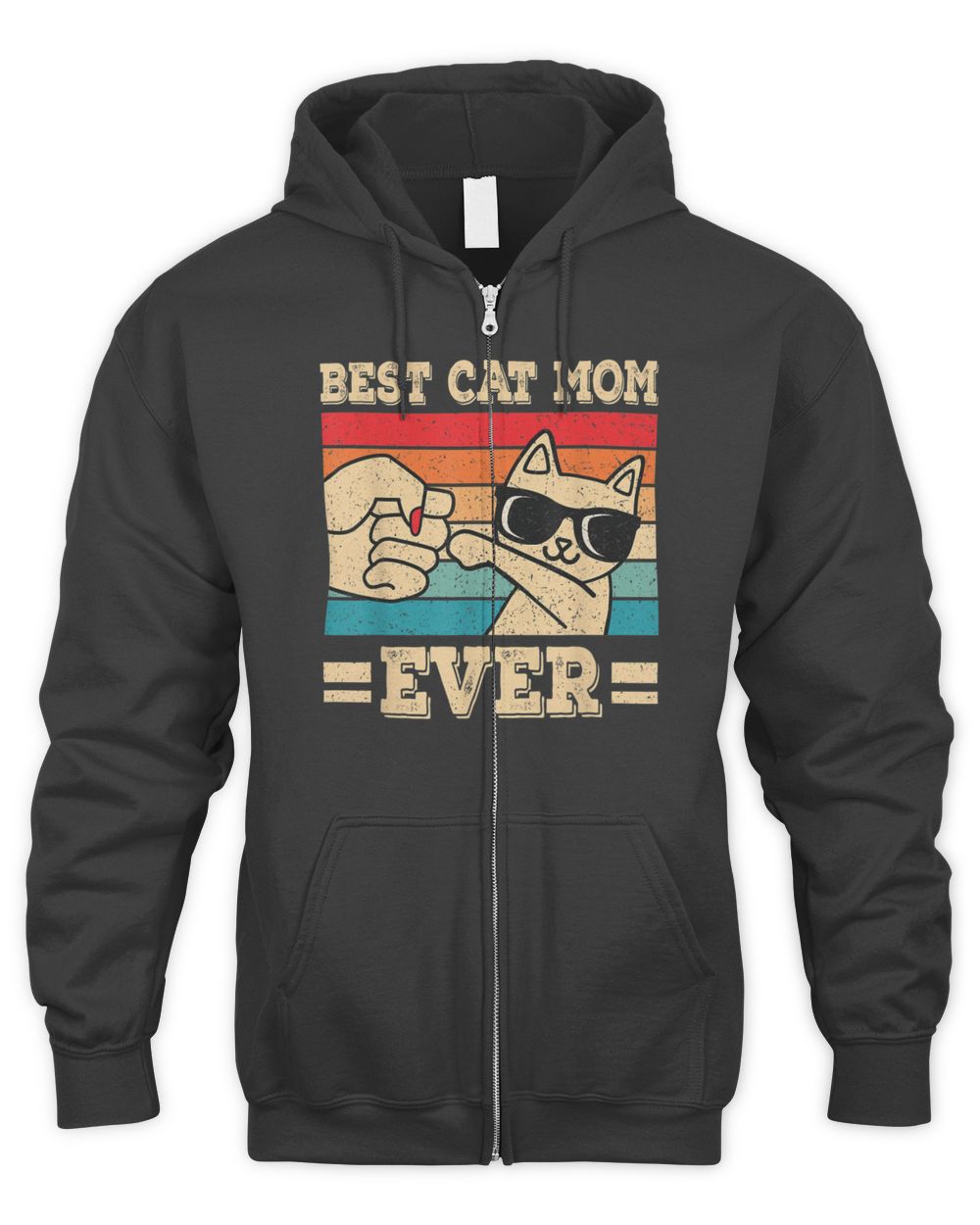 Softball Mom Baseball Mom Game Day Womens Mothers Day 2023 T-Shirt Men's Zip Hoodie black s