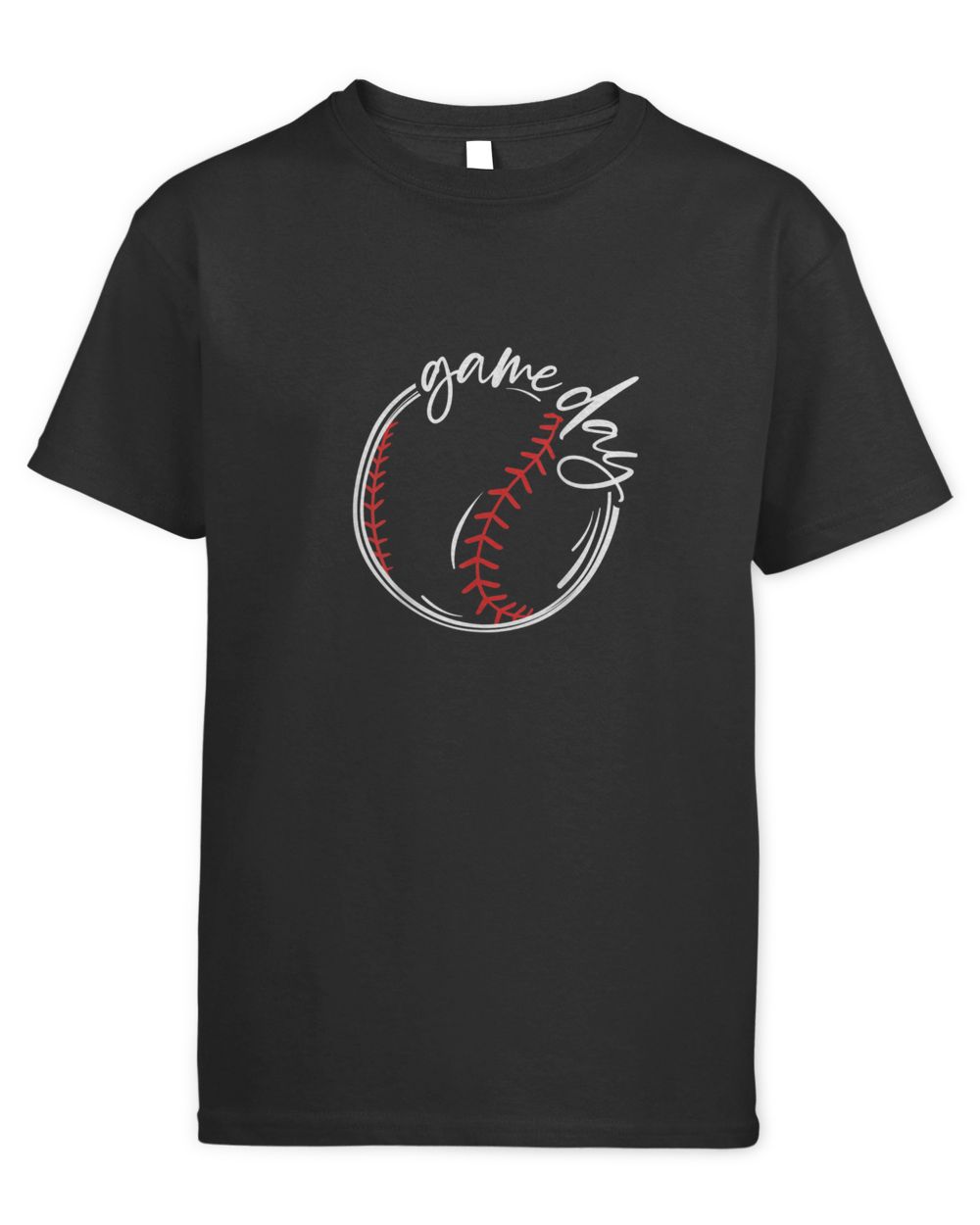 Softball Mom Baseball Mom Game Day Womens Mothers Day 2023 T-Shirt Kids Standard T-Shirt black xs