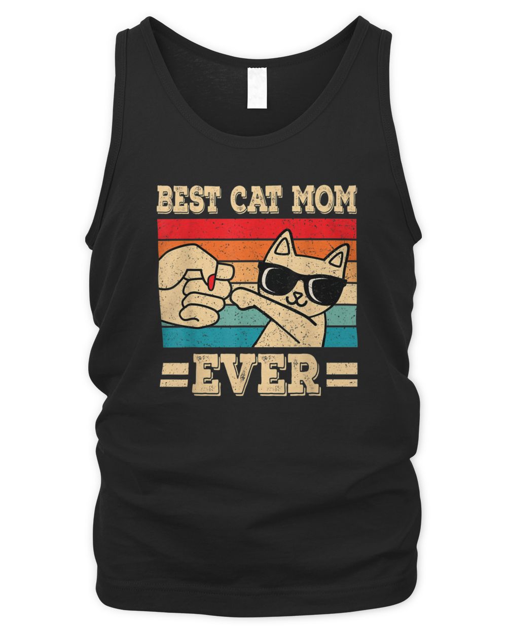 Softball Mom Baseball Mom Game Day Womens Mothers Day 2023 T-Shirt Men's Tank Top black s